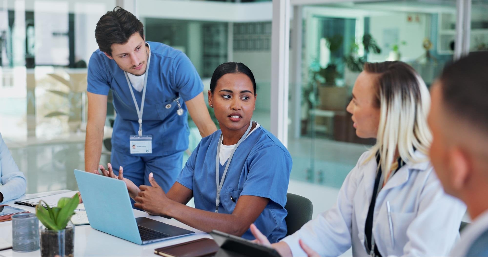 Healthcare background
